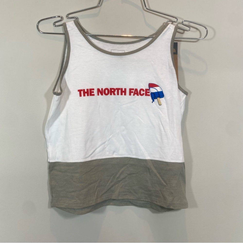 NEW North Face Girls Tri-Blend Tank Size M (age 10/12)